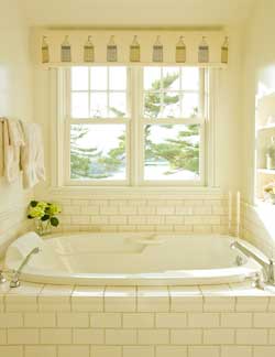 master bath tub